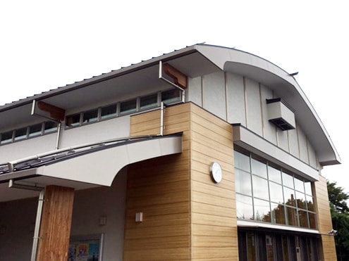 公会堂パネル&庇