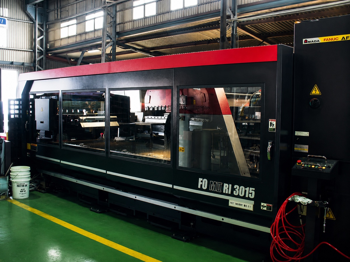 AMADA フライングオプティクスレーザーマシン MⅡ3015NT 2
