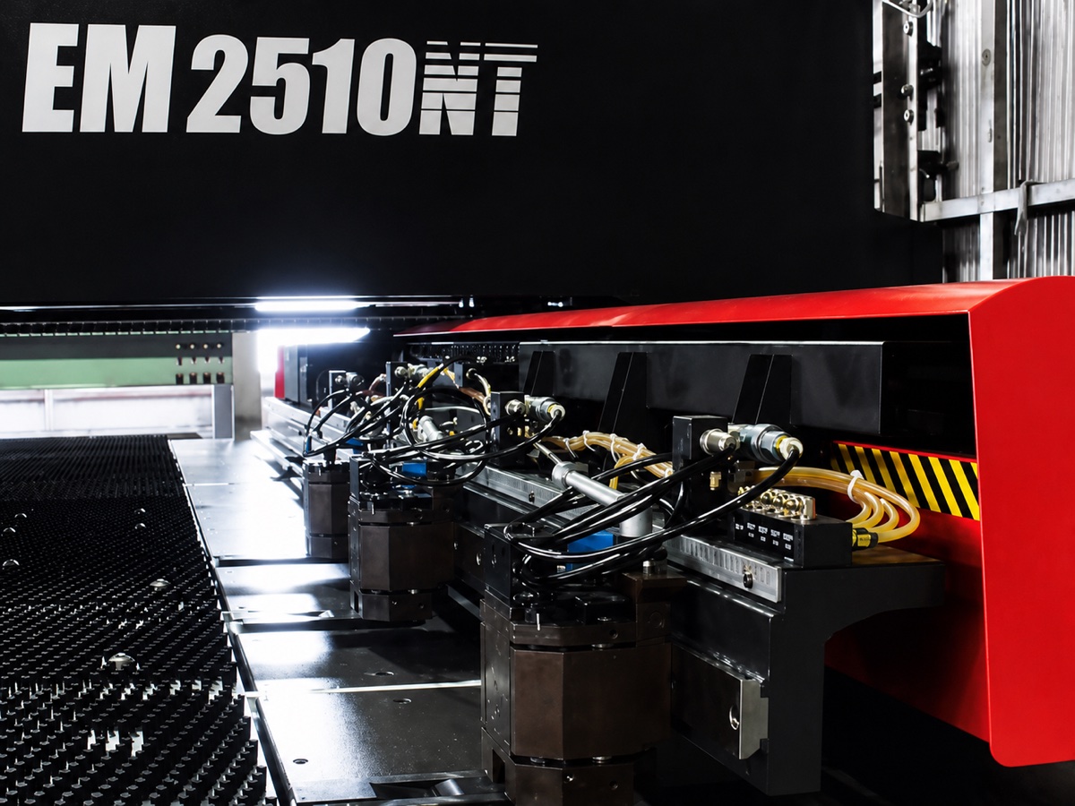 AMADA レーザー・タレットパンチ複合機 EM2510NT 5