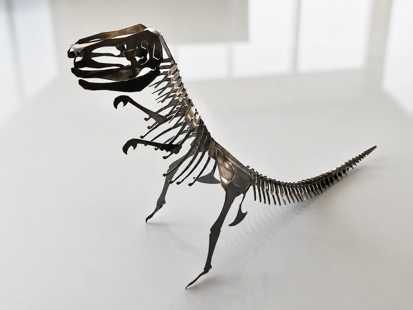 メタルサウルス（恐竜オブジェ）